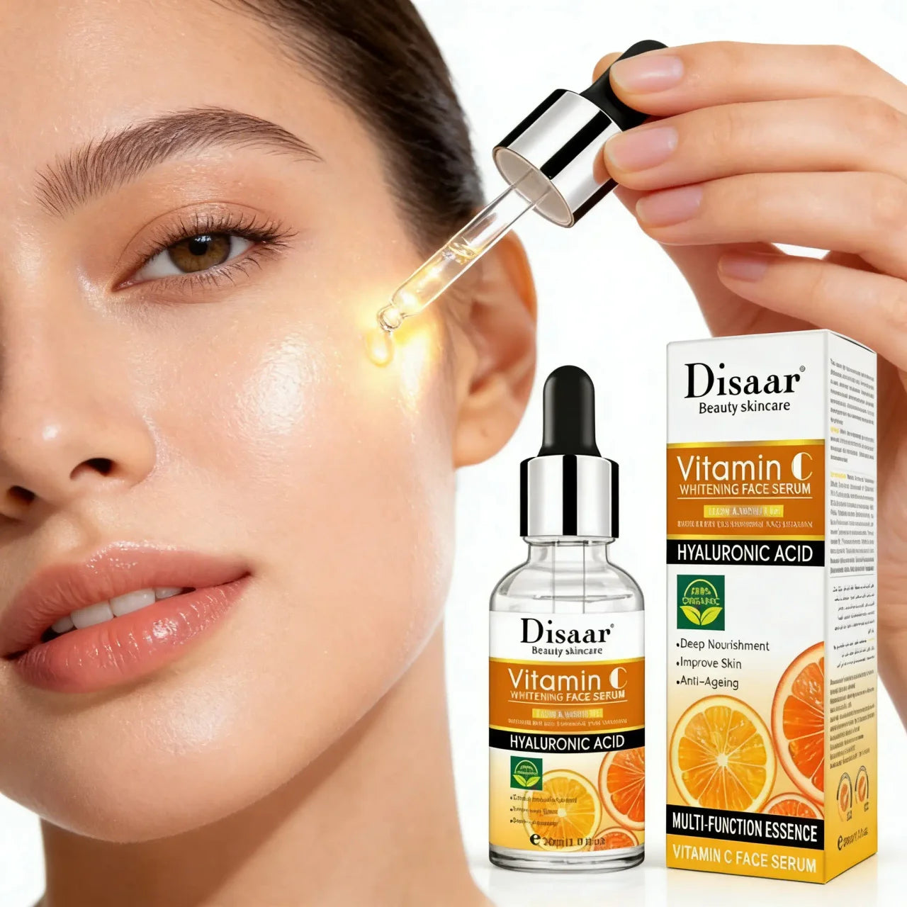 SERUM VITAMINA C CON ACIDO HIALURONICO