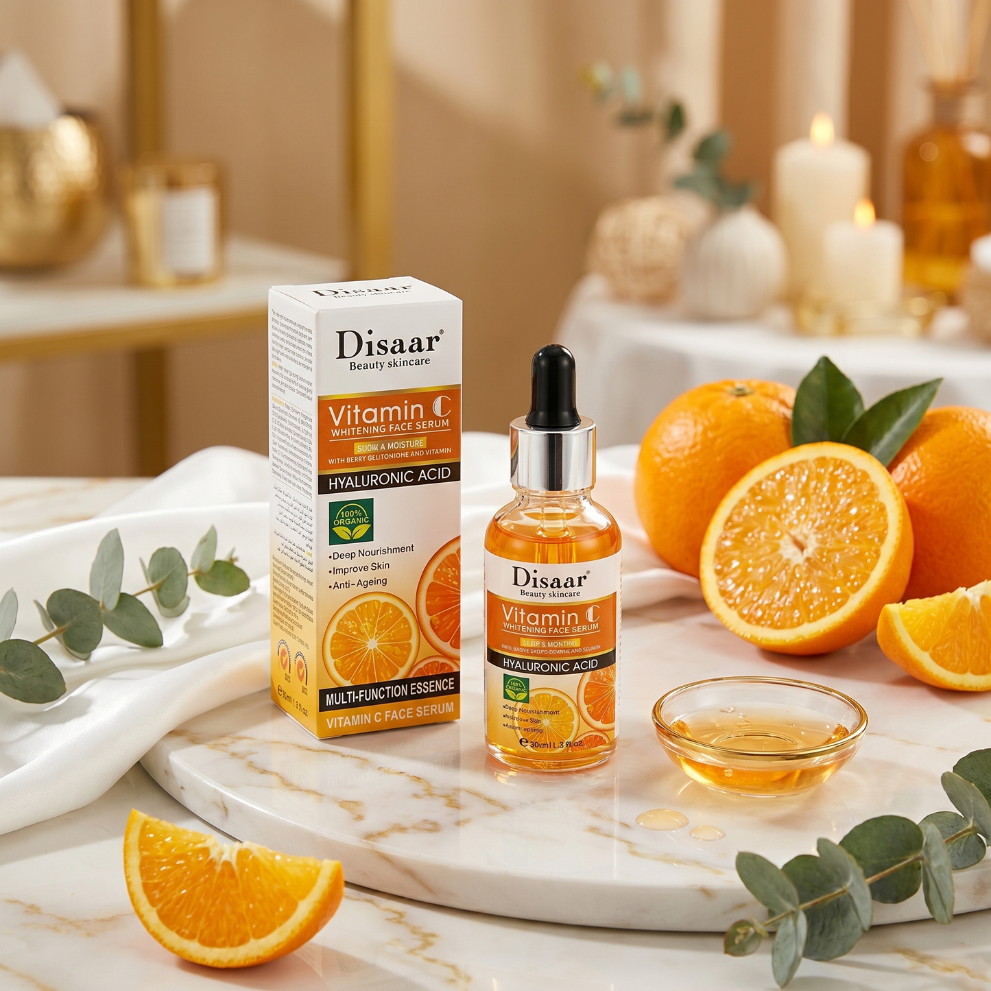 SERUM VITAMINA C CON ACIDO HIALURONICO